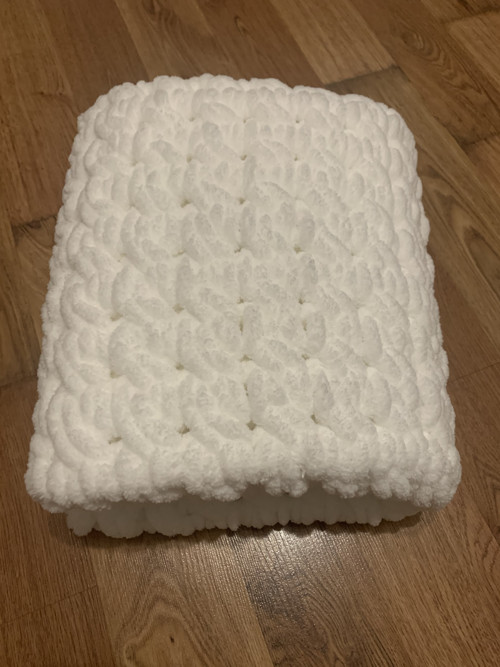 Deka dětská minimalistic white Puffy 75x85cm — foto 2