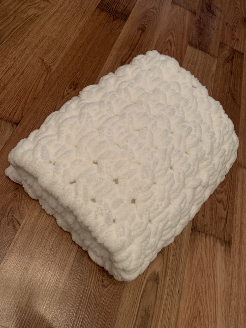 Deka dětská minimalistic white Puffy 75x85cm — foto 6