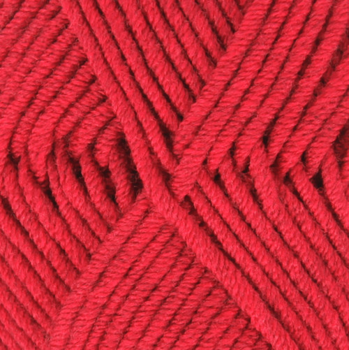 Červená dámská čepice merino — foto 3