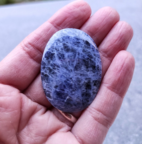Sodalit, ID 2681, 42x30 mm — foto 5