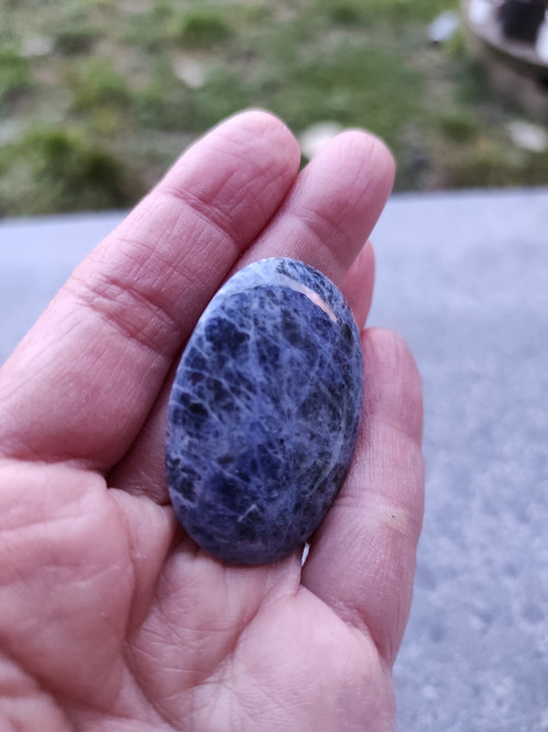 Sodalit, ID 2681, 42x30 mm — foto 3