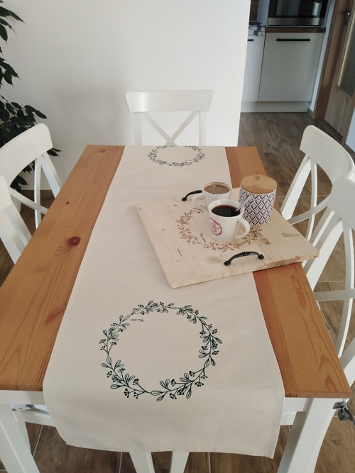 Běhoun na stůl motiv originál Fleurdekor — foto 2