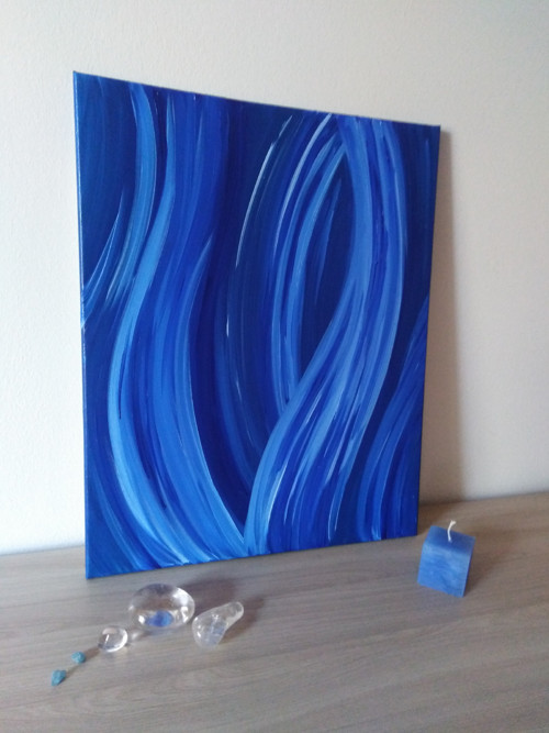 KOMUNIKACE (40 x 50cm, olej) — foto 3