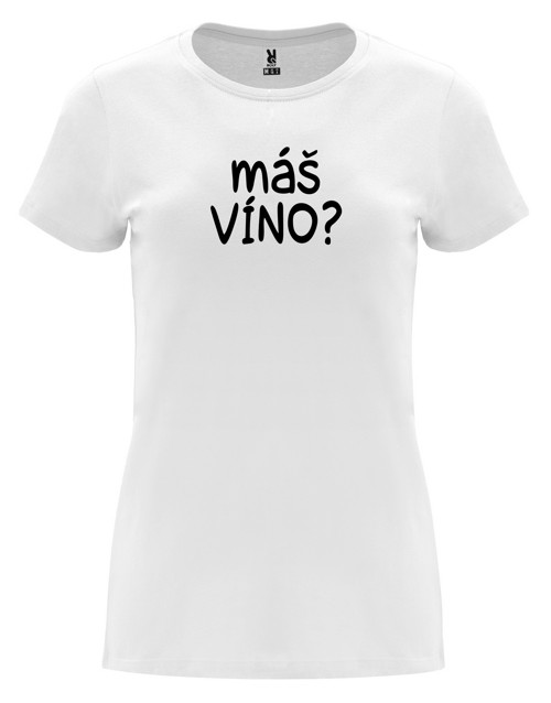 Dámské tričko "Máš víno?" — foto 2