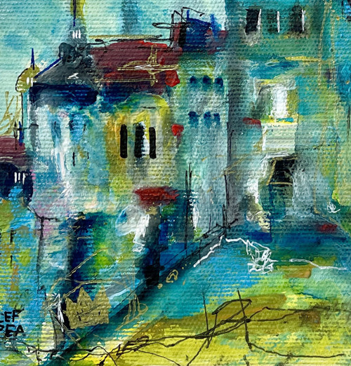 Praha barevná - 20x20cm — foto 3