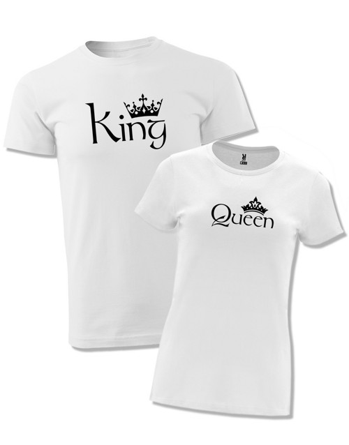 Párová trička "King & Queen" — foto 2