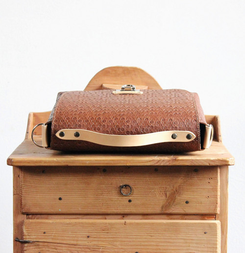 Kožená aktovka *Cognac* — foto 4