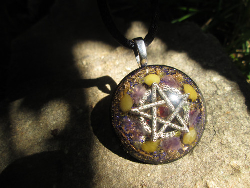 Org. šperk ,, Pentagram ochrany " — foto 4