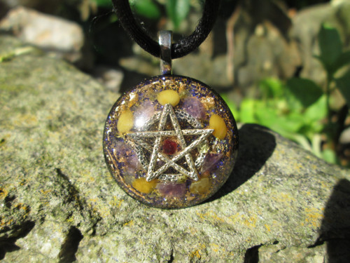 Org. šperk ,, Pentagram ochrany " — foto 5