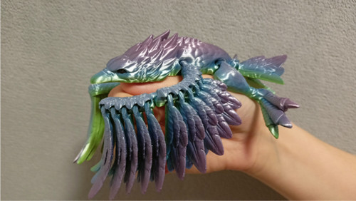 Flexi Bájný Fénix - 21 cm - 3D tisk — foto 2