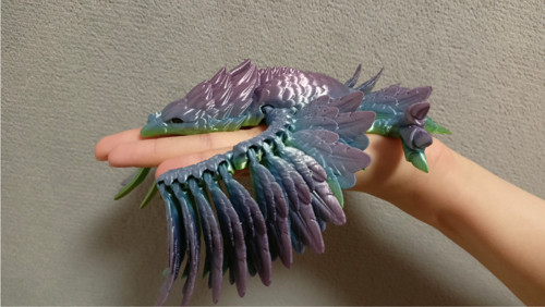 Flexi Bájný Fénix - 21 cm - 3D tisk — foto 3