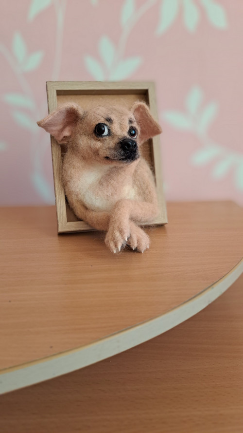 Portrét psa pro 3D volumetrický rám — foto 5