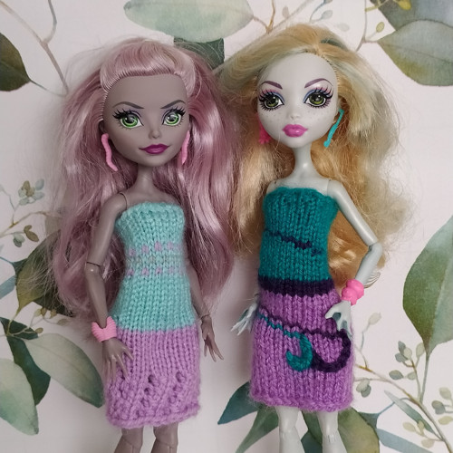 Šaty pro panenku Monster High nebo EAH — foto 2