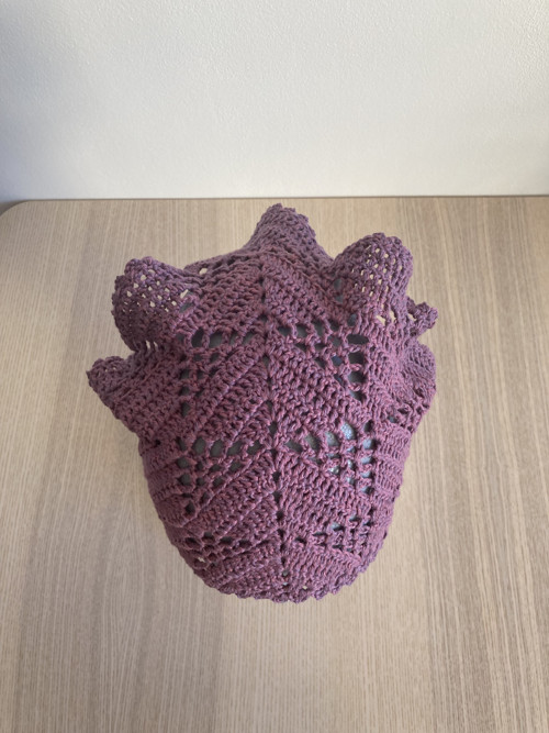 Mini šátek / levandulový melír — foto 6