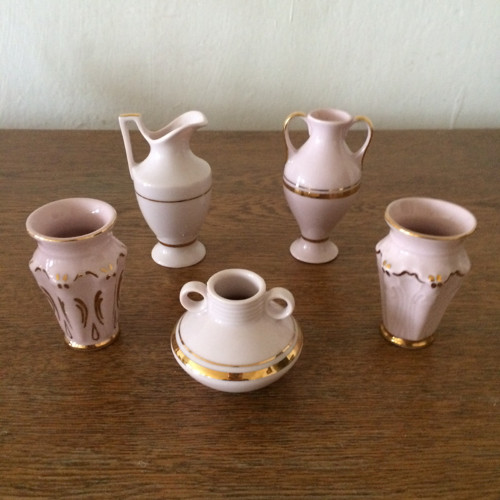 Sada růžového porcelánu — foto 2