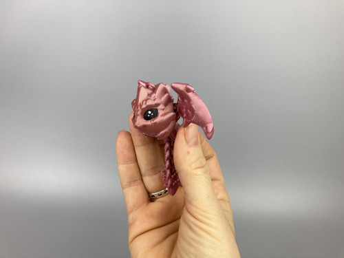 Rohatý rarášek - 9cm, 3D tisk — foto 4