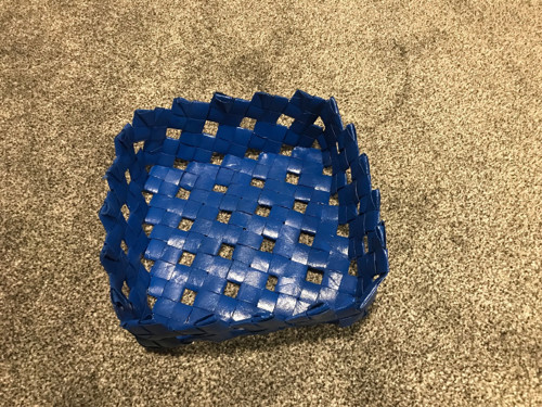 Papírový košík - recyklace — foto 3