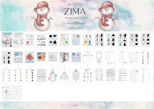 Zima, soubor aktivit — foto 2