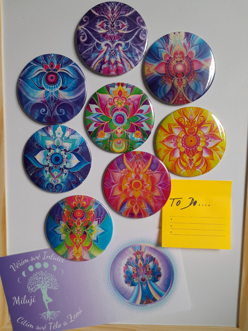 MAGNET - Mandala - Cesta srdce — foto 2
