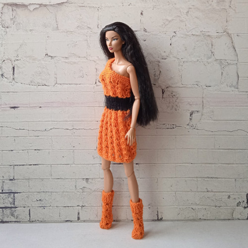 Pro Barbie, FR, Integrity - šaty, bolerko, boty — foto 3