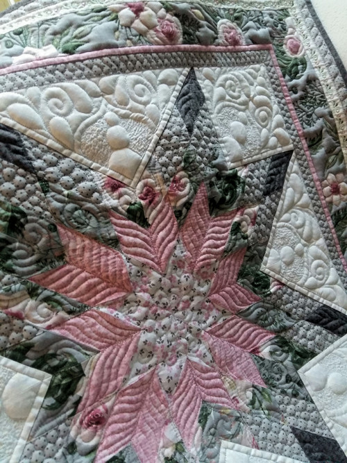 Ubrus "Květinová hvezda" — foto 3