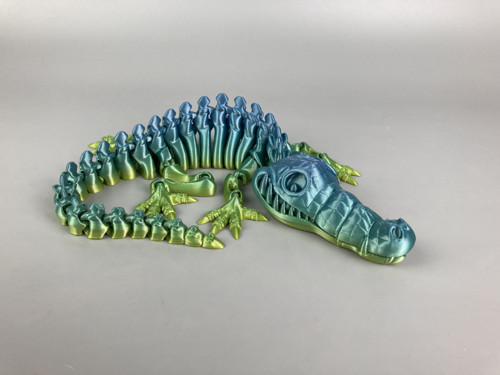 Flexi krokodýl - 3D tisk — foto 3