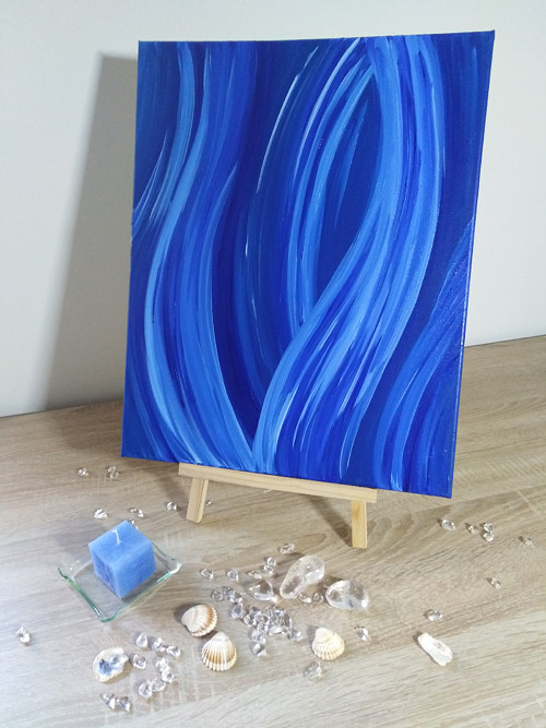 KOMUNIKACE (40 x 50cm, olej) — foto 4