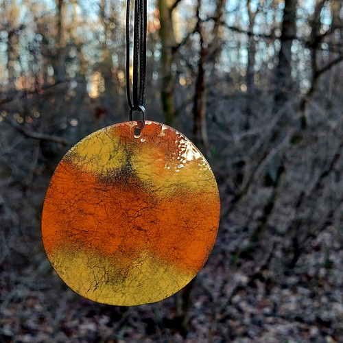 Medaile oranžovožlutá — foto 3