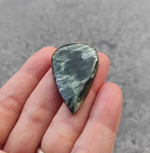 Serafinit, ID 2677, 37x24 mm — foto 4