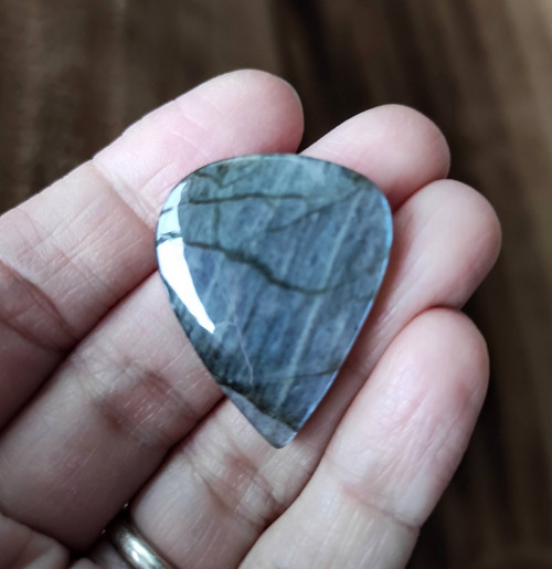 Labradorit, ID 2693, 31x25 mm — foto 6
