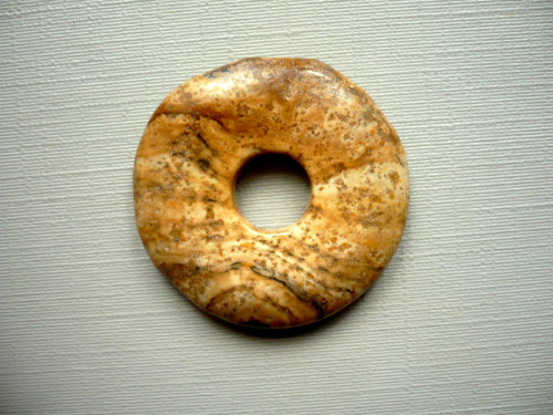 Donut 30 mm - jaspis obrázkový, č.29f — foto 2