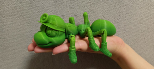 Důlní Mraveneček - 14 cm - 3D tisk — foto 2