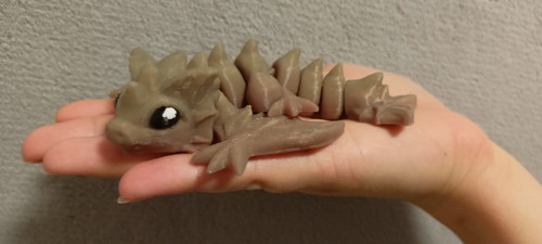 Malý Dráček - 12 cm - 3D Tisk — foto 2