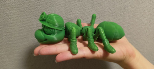 Důlní Mraveneček - 14 cm - 3D tisk — foto 2