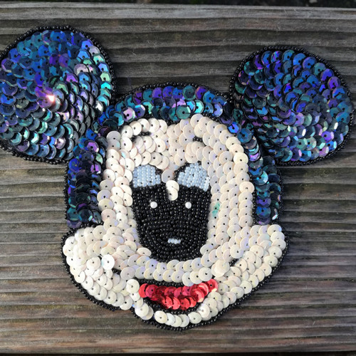Vintage nášivka, aplikace Mickey Mouse. — foto 6