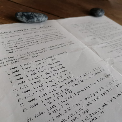 VKUS ... Milada ... pletená pokrývka — foto 2