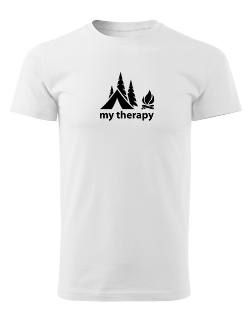 Pánské tričko "My therapy" — foto 2