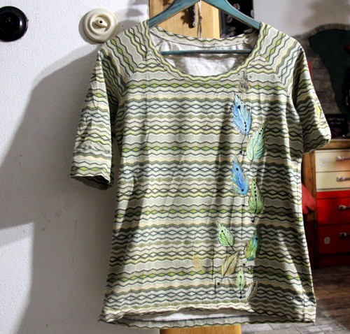 Triko RECY vel. M/L malované — foto 2