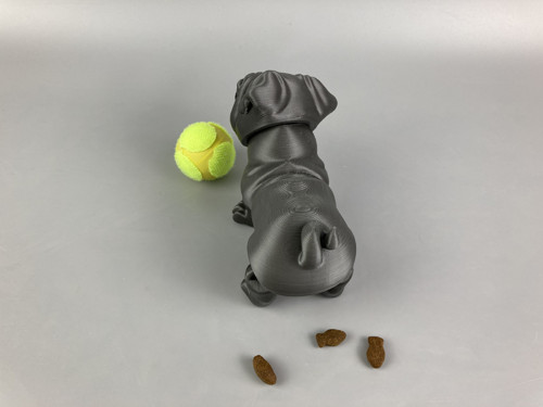 Mopsík Barney - 11 cm, 3D tisk — foto 6