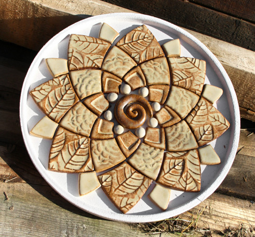 Mandala z keramických komponentů 22 — foto 3