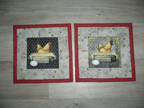 Prostírání se slepičkou — foto 3