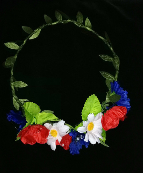 Věneček, čelenka do vlasů, kroj, folklor. — foto 2