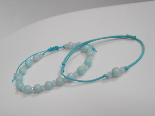 *Set dvou náramků s Jadeitem (mint)* — foto 3