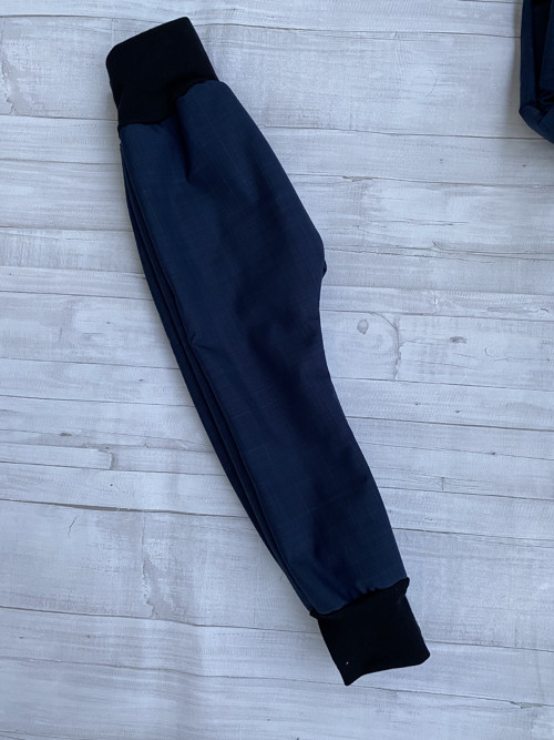 Softshell baggy zimní S BERÁNKEM tm.modré — foto 3