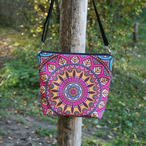 Kočárkovina 30x30 Mandala lístková — foto 2