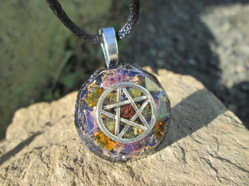 Org. šperk ,, Pentagram ochrany " — foto 4