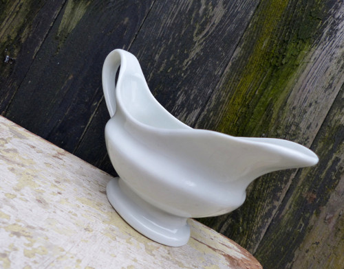 Křenová...porcelánový omáčník — foto 2