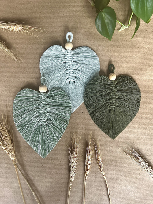 Macrame lístek — foto 2