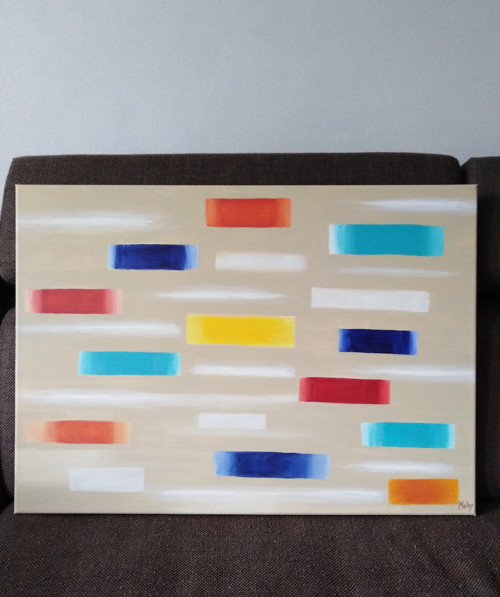 Obraz Traffic 50x70 cm abstrakce — foto 2
