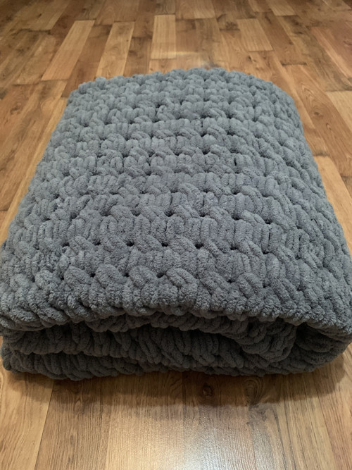 Deka maxi Puffy 150x180 cm tmavě šedá — foto 2